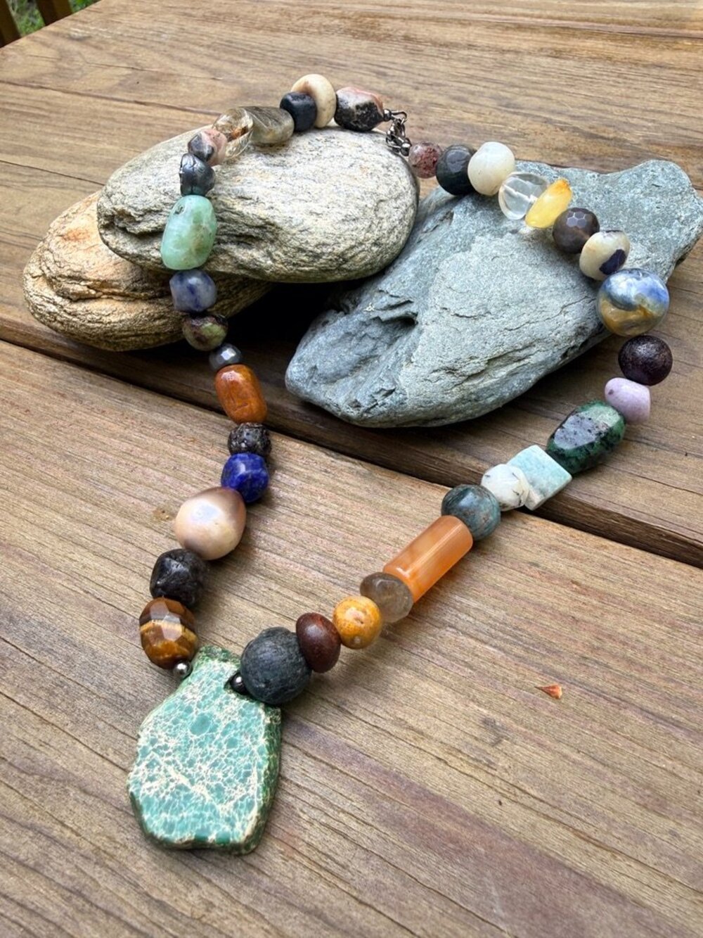 Fragments of a Dream OOAK Gemstone Necklace